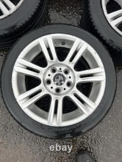 OEM Genuine 18 BMW 17 M Double-Spoke Style 194 alloy wheels with tyres 5x120