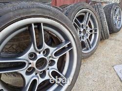 Original BMW M Sport e39 Style 66 17 Alloy Wheels x4 With Tyres fit e46