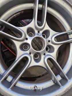 Original BMW M Sport e39 Style 66 17 Alloy Wheels x4 With Tyres fit e46