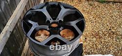 Original BMW X5 E70 STYLE 214 20 GLOSS BLACK ALLOY WHEELS X4