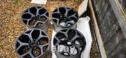 Original BMW X5 E70 STYLE 214 20 GLOSS BLACK ALLOY WHEELS X4