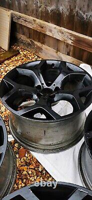 Original BMW X5 E70 STYLE 214 20 GLOSS BLACK ALLOY WHEELS X4