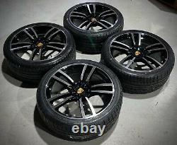 Porsche 21inch Turbo Cayenne / Q7 / Touareg Style Alloy Wheels With Tyres