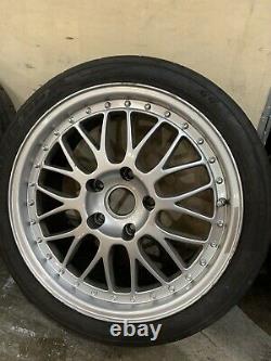 Porsche 5x130 Alloy Wheels 996 Toyo 888s Track Tyres Split Rim Cargraphic Style