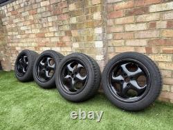 Porsche Style Alloy Wheels Carrera Sport Vt 15 Inch 4x100 & Michelin PS3 Tyres