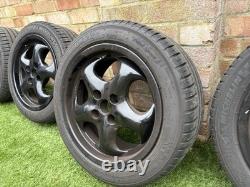 Porsche Style Alloy Wheels Carrera Sport Vt 15 Inch 4x100 & Michelin PS3 Tyres