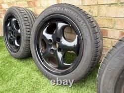 Porsche Style Alloy Wheels Carrera Sport Vt 15 Inch 4x100 & Michelin PS3 Tyres