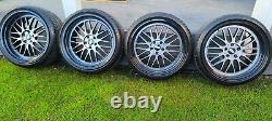 R20 5X112 BBS LE MANS STYLE alloy wheels with tyres