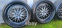 R20 5X112 BBS LE MANS STYLE alloy wheels with tyres