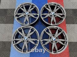 REFURBISHED 18 436M STYLE ALLOY WHEELS 5X120 BMW F20 F21 F22 1 2 SERIES 135i