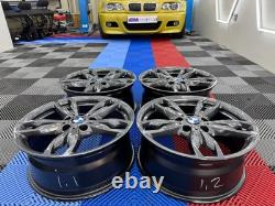 REFURBISHED 18 436M STYLE ALLOY WHEELS 5X120 BMW F20 F21 F22 1 2 SERIES 135i