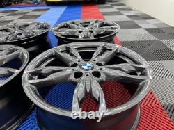 REFURBISHED 18 436M STYLE ALLOY WHEELS 5X120 BMW F20 F21 F22 1 2 SERIES 135i
