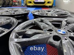 REFURBISHED 18 436M STYLE ALLOY WHEELS 5X120 BMW F20 F21 F22 1 2 SERIES 135i