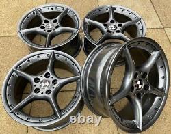 REFURBISHED GENUINE BMW 18 BBS Style 108 Alloy Wheels STAGGERED 1,3 & Z SERIES