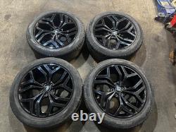Range Rover Evoque 20 Style 5079 Black Alloy Wheels With Tyres Genuine L551