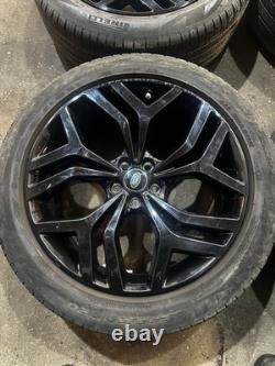 Range Rover Evoque 20 Style 5079 Black Alloy Wheels With Tyres Genuine L551