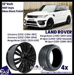 Range Rover L405 L494 22'' Alloy Wheels 9007 Style Land Rover New Tyres X4