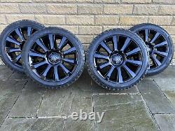 Range Rover Sport Discovery Style 1001 21 Gloss Black Alloy Wheels & Grabber