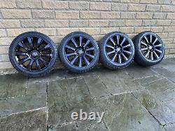 Range Rover Sport Discovery Style 1001 21 Gloss Black Alloy Wheels & Grabber