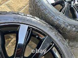 Range Rover Sport Discovery Style 1001 21 Gloss Black Alloy Wheels & Grabber