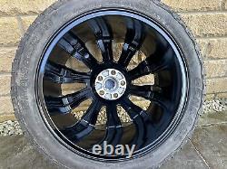 Range Rover Sport Discovery Style 1001 21 Gloss Black Alloy Wheels & Grabber
