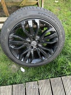 Range Rover Sport Discovery Style 1012 21 Gloss Black Alloy Wheels 5/8mm Tyres