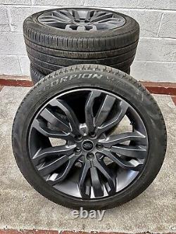 Range Rover Sport Vogue 21 Style 5007 Grey Alloy Wheels Pirelli Tyres L494