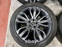 Range Rover Sport Vogue 21 Style 5007 Grey Alloy Wheels Pirelli Tyres L494