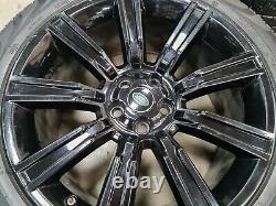 Range Rover Sport Vogue Discovery Style 9001 21 Black Alloy Wheels + tyres