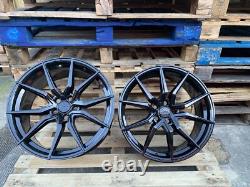 Range Rover Velar 22 inch Gloss Black 9007 Style Alloy Wheels New x4 Cheap