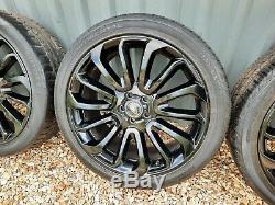 Range Rover Vogue L405 Turbine 22 Inch Style 7007 Alloy Wheels & Tyres
