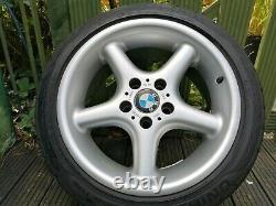 Refurbished BMW 17 Alloy Wheels E34 E39 Z3 E36 Style 18 Staggered 8J & 9J RETRO