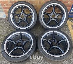 Refurbished BMW Z4 BBS 18 Staggered Alloy Wheels E85 Style 108 Split Rim