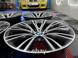 Refurbished Genuine 20 551i Style Alloy Wheels Bmw F15 F16 E70 E71 X5 X6