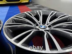 Refurbished Genuine 20 551i Style Alloy Wheels Bmw F15 F16 E70 E71 X5 X6