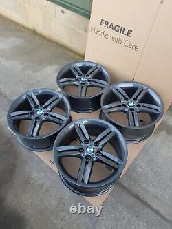 Refurbished Genuine Bmw Alloy Wheels 4x18 Style 208m Anthracite E81 F20 F87