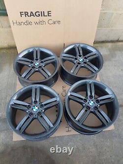 Refurbished Genuine Bmw Alloy Wheels 4x18 Style 208m Anthracite E81 F20 F87