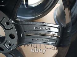 Refurbished Genuine Bmw Alloy Wheels 4x18 Style 208m Anthracite E81 F20 F87