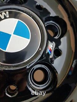 Refurbished Genuine Bmw Style 194 8/8.5x17 Alloy Wheels Black 1/3/5 Series