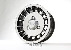 Renault R4, R5, R6 Brand New Set Of 4 Alloy Wheels Alpine Style 5.5x13 ET 25