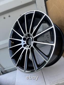SET OF 4 20 5X112 Mercedes Style Turbine Alloy Wheels