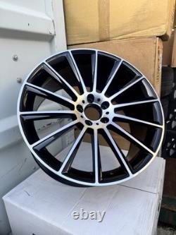 SET OF 4 20 5X112 Mercedes Style Turbine Alloy Wheels