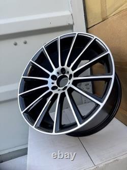 SET OF 4 20 5X112 Mercedes Style Turbine Alloy Wheels