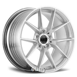 SILVER 19 CS STYLE ALLOY WHEELS BMW F20 F21 F22 1 2 SERIES 135i 763 240i 140i