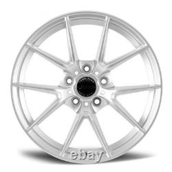 SILVER 19 CS STYLE ALLOY WHEELS BMW F20 F21 F22 1 2 SERIES 135i 763 240i 140i