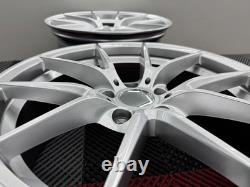 SILVER 19 CS STYLE ALLOY WHEELS BMW F20 F21 F22 1 2 SERIES 135i 763 240i 140i