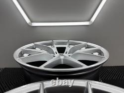 SILVER 19 CS STYLE ALLOY WHEELS BMW F20 F21 F22 1 2 SERIES 135i 763 240i 140i
