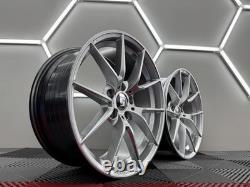 SILVER 19 CS STYLE ALLOY WHEELS BMW F20 F21 F22 1 2 SERIES 135i 763 240i 140i