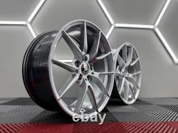 SILVER 19 CS STYLE ALLOY WHEELS BMW F20 F21 F22 1 2 SERIES 135i 763 240i 140i