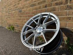 SILVER 19 CS STYLE ALLOY WHEELS BMW F20 F21 F22 1 2 SERIES 135i 763 240i 140i